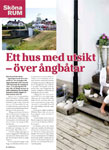 Artikel om inredning i Aftonbladet Sköna HEM - Kanalhuset