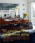 Artikel om inredning i Family Living nr 1 - 2011