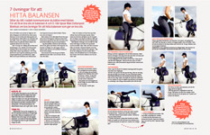 Artikel om balansträning i Häst & Ryttare nr 1 2007